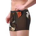 thumbnail image 4 of Daiia Medieval Knight Dog Men's Underwear Boxer Briefs, Cotton Stretch Moisture-Wicking Underwear-X-Large, 4 of 9
