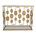 thumbnail image 5 of Signature Design by Ashley Contemporary Majaci Console  Gold Finish, 5 of 9