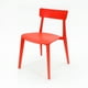thumbnail image 5 of CONJUNTO DE EXTERIOR MESA LODI NEGRO Y SET DE 4 SILLAS BRIANZA ROJO, 5 of 7