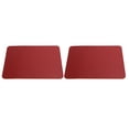 thumbnail image 4 of 2x Mouse Pad Minimalist, Double Sided Mouse Pad PVC Leather PVC Leather  Texture, Portable Desk Mat 27 X 21cm for, 4 of 8