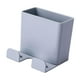 thumbnail image 4 of Soportes de control remoto Caja de almacenamiento de montaje en pared, para oficina Escuela Hogar Control remoto Teléfono Soporte de almacenamiento de gris Baoblaze Soporte para teléfono montado en la pared, 4 of 7