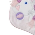 thumbnail image 6 of Northlight 21" Light Pink Baby's First Christmas Velveteen Snowmen Christmas Stocking, 6 of 8