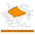 thumbnail image 3 of CAPA For 14-16 Benz E-Class Hood Panel Assembly Aluminum MB1230135 2128800357, 3 of 5