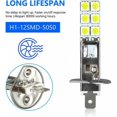 thumbnail image 5 of Kit de 4 bombillas LED para faros delanteros H1 6000K, luz antiniebla, 12 V-24 V, 5 of 5