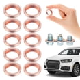 thumbnail image 1 of 10Pcs Copper Oil Drain Plug Crush Washers Solid Sturdy Easy Installation Car Auto Repair Replacement Gaskets, 1 of 9
