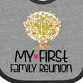 thumbnail image 4 of Inktastic My First Family Reunion Boys or Girls Baby Bib, 4 of 4