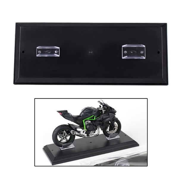 Base de exhibición de vehículo Hugo para motocicleta 1:12 soporte de exhibición del vehículo