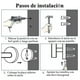 thumbnail image 5 of Juego Sets De Accesorios Para Baño 304 Inoxidable 9pcs, 5 of 8