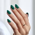 thumbnail image 3 of Press On Nails BtartBox Short Green Dark Gel, 16 tamaños, 3 of 7
