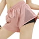 thumbnail image 1 of Conjunto informal de pantalones cortos de entrenamiento para mujer, ropa deportiva activa para mujer, 1 of 6