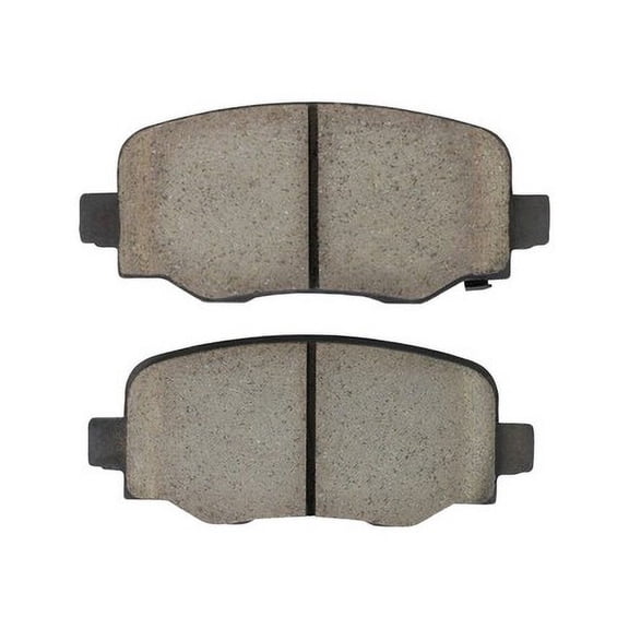 Mpa Electrical 1003-1809C Quality Built Disc Brake Pad Set   Black Series,
