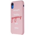 thumbnail image 1 of My Social Canvas Soft Silicone Case for iPhone XR - Pink/Smart Looks Gorgeous, 1 of 2