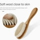 thumbnail image 5 of Juego de cepillos de lana para bebés, cepillo de champú para niños, peine de madera, peine de masaje, peine de champú para bebés, artefacto exfoliante, 5 of 5