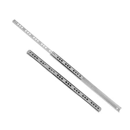 Amosfun 2PcsKitchen Drawer Slides Rolled Steel Frictionless Operation Home Use