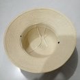 thumbnail image 6 of Women Wide Brim Woven Sun Hat With Braided Strap Decor Fold‑able Portable UV Protection Beach Hat Outdoor Travel Vacation Sun‑Shade Head‑Accessory, 6 of 6