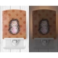 thumbnail image 2 of Caroline's Treasures BB7378CNL Polkadot Hedgehog Watercolor Ceramic Night Light, 6x4x3", multicolor, 2 of 2