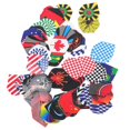 thumbnail image 1 of TrueNorth Decorative Flights Ideal For Darts Playing 4.4x3.6cm Unique Design Durable 80Pcs, 1 of 5