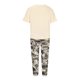 thumbnail image 5 of Conjunto de camiseta y pantalones con cuello redondo y media manga para mujer Wmkox8yi  bvn1475, 5 of 8