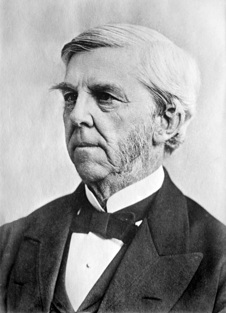 Oliver Wendell Holmes (1809-94) Was An Influential American Writer And ...