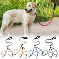thumbnail image 3 of Laisse pour Chien Réfléchissante Double Laisse pour Deux Chiens Marche Poignée Douce Rembourrée Chiens Mâchent Quatre Anti-Fuite B4r1 Traîne Trois Laisse Chien C, 3 of 8