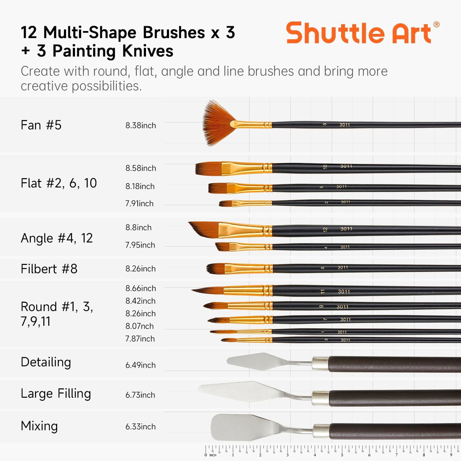 Shuttle Art 168 Pcs Artist Painting Set, Deluxe Art Set with Paint, Wooden Easel, Canvas, Paper Pads, Brushes and Other Art Supplies, Complete Painting Kit for Adults and Artists