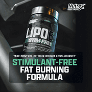 Nutrex Research Lipo 6 Stim-free Fat Burning and Appetite Control 60 Capsules