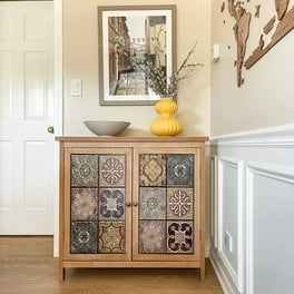 Nexera Slim 39 in. Accent Cabinet with 2 Doors, Nutmeg