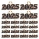 thumbnail image 1 of 100 abalorios de recuerdo de graduación DIY para pulseras y llaveros Abalorio del año 2025 para la celebración de la graduación Bonitos colgantes para hacer joyas, 1 of 7