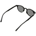 thumbnail image 1 of HEATSHAKING 1paire Lunettes de Soleil Femme Tendance Rondes Noires Confortables pour Vacances et Cyclisme, 1 of 8