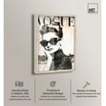 thumbnail image 2 of Classic Icon Cover Tan Shadowbox Print Fashion Art by Art Remedy, Blonde Frame, 24 x 36, 2 of 6