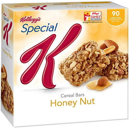 Kellogg's Special K Honey Nut Cereal Bar, 4.6 oz