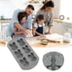thumbnail image 1 of Moldes de silicona para chocolate Lisbinx, juego de 6 moldes para pasteles, gelatina, pudín y chocolate con patrones geométricos., 1 of 7
