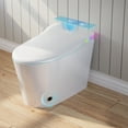 thumbnail image 6 of eclife Smart Bidet Toilet Seat, Heated, Tankless, Auto Flush, Feet Sensor, LED Nightlight, Remote Control, 6 of 10
