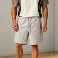 thumbnail image 5 of Aimik Mens Active Shorts Drawstring Waist Side Stitching Mens Gym Shorts Summer Breathable Running Shorts for Workout or Sport, 5 of 6