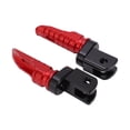 thumbnail image 1 of Front Foot Pegs, Antislip Texture High Strength CNC Aluminum Alloy Front Pedal 2Pcs/Set  For Motorcycle Black,Red,Blue, 1 of 8