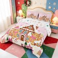 thumbnail image 2 of Manfei Farmhouse Rustic Christmas Full Size Comforter Sets,Colorful Bell Bedding Comforter Set,Xmas Reversible,3 Pieces,1 Comforter and 2 Pillowcases, 2 of 7