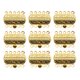 thumbnail image 1 of 20 piezas de accesorios para hacer joyas, 5 filas de cierres para pulseras, hebillas de conexión y cierres para collares para la creación de joyas DIY (dorado)., 1 of 7