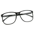 thumbnail image 3 of grinderPUNCH Clear Lens Nerdy Square Thin Plastic Frame Glasses, 3 of 5