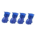 thumbnail image 2 of KYAIGUO 4 PCS Dog Shoes Dog Booties Shoes for Dogs Waterproof Dog Booties Paw Protector Non-slip and Waterproof for Cat Dogs in Winter Fall, 2 of 7