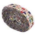 thumbnail image 1 of Mgaxyff Crystal Rhinestone Banding,1yard Multicolor Crystal Glass Rhinestone Chain Hotfix Ribbon Wedding Dress Clothing Decoration,DIY Dress Decoration, 1 of 8