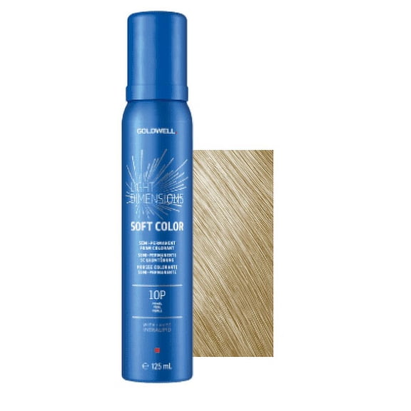 {10P - Pearl} Goldwell Light Dimensions Soft Color w/ SLEEKSHOP Hair Rat Tail Steel Pin Comb for Scalp