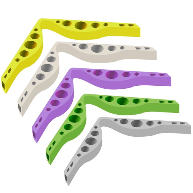 5 piezas de puente nasal antivaho de TPR con clip de soporte para la nariz para evitar que las gafas se empañen.