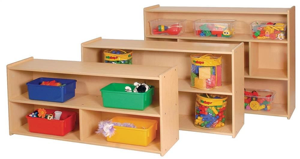 Children’s Factory Value Line™ Toddler 2-Shelf Storage