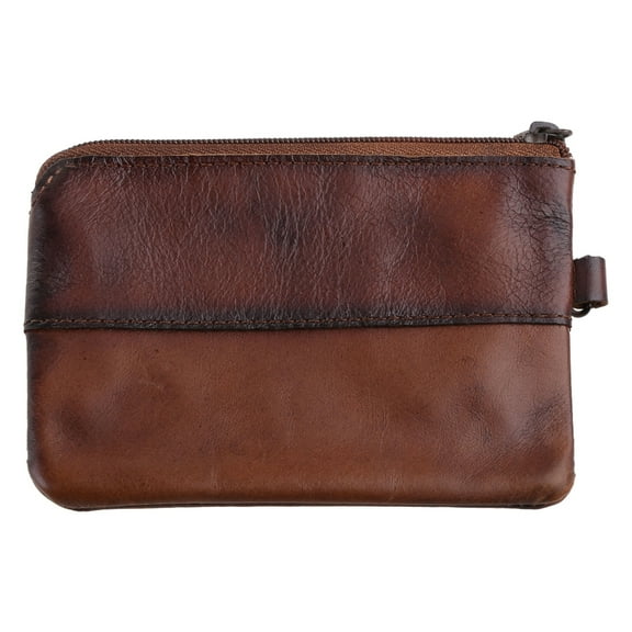 Ciwanning Fashion Women Men Leather Coin Purse Card Wallet Small Change Bag