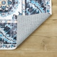 thumbnail image 3 of Moroccan 6x9 Rugs for Living Room, Large Washable Area Rug Ultra-Thin Soft Carpet, Oriental Bedroom Rug Distressed Non Shedding Throw Rug for Living Dining Room Office, 6x9ft, 03, 3 of 7