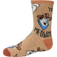 thumbnail image 2 of Kids Funny Saying Novelty Western Crew Socks, Silly Crazy Socks for Boys & Girls, Meowdy, 2 of 3