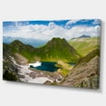 thumbnail image 2 of Mountain Lake View on Bright Day - Large Landscape Canvas Art, 2 of 4