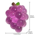 thumbnail image 3 of Grape Squeeze Toys Stress Relief Fruit Fidget Toy, Slow Rebound Sensory Stress Balls for Office Desk and Portable Relaxation Use, 3 of 8