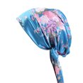 thumbnail image 5 of Minnieouse Gorro de seda, turbantes suaves de serpentina a la moda, pañuelo para la cabeza de satén, gorro para dormir, envolturas para el cabello para Lago azul 2piezas Minnieouse CBP198990, 5 of 5