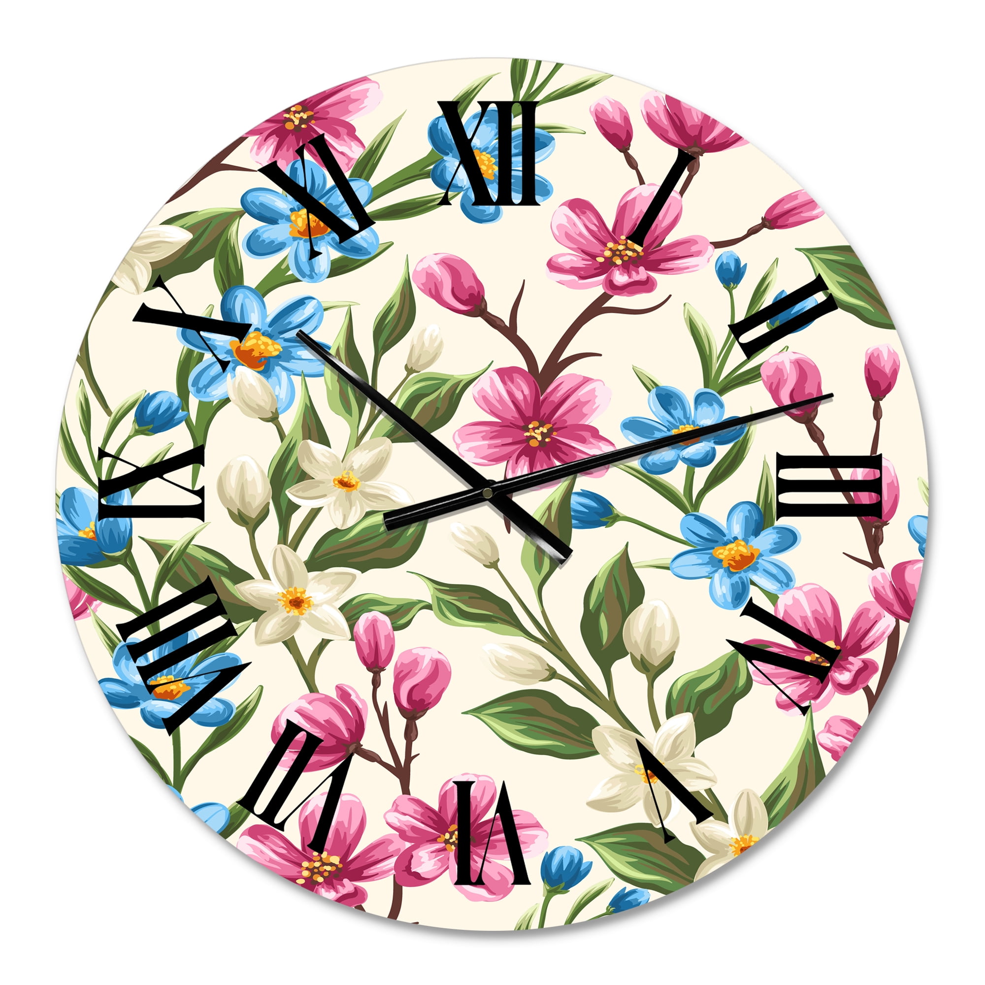 Designart 1 in Traditional Wall Clock